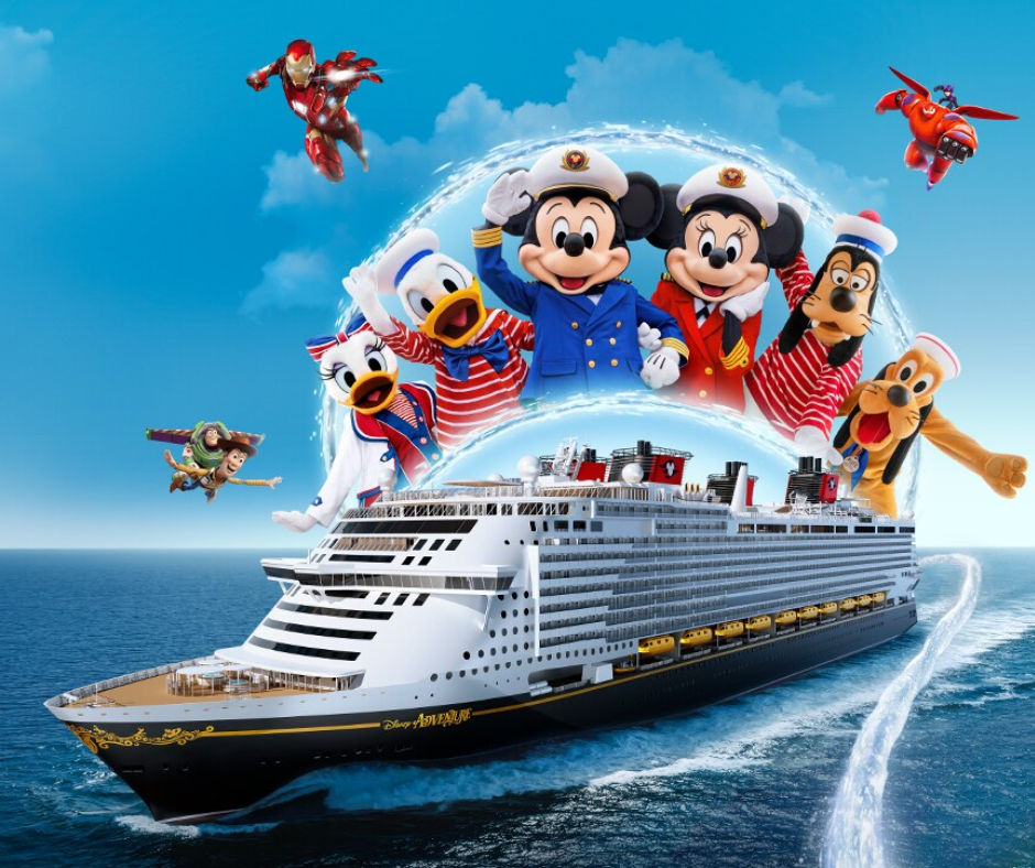 Singapore Tour with Disney Adventure Cruise